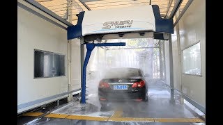 Brushless PLUS 360 ROBOT AUTOMATIC TOUCHFREE CAR WASH MACHINE MADE IN CHINA