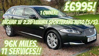 Jaguar XF 2.2d Luxury Sportbrake Auto. 1 OWNER!! 11 Services!