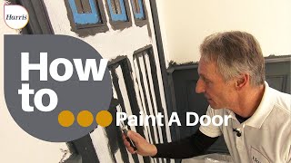 How to paint a door| Learn to paint a door like a professional