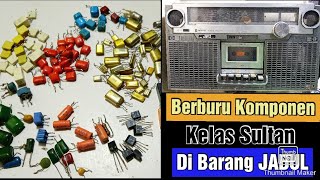 Berburu barang  ber merk di elektronik jadul.