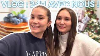 VLOG : 24H AVEC NOUS EN DÉCEMBRE ! (cadeaux de noël, annonce..)