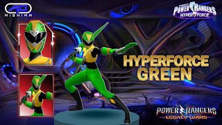 Hyperforce Green Ranger (female) with Character Card