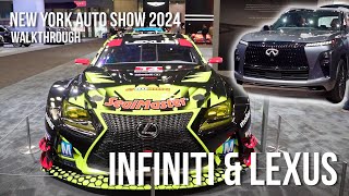 Full Tour of the 2024 New York International Auto Show Part 4: Hyundai, Lexus & Infiniti