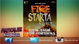 Fire Starta Riddim Mix {Yellow Moon Records} [Dancehall] @Maticalise