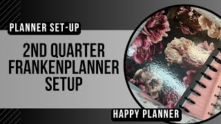 Let’s FrankenPlan:  2nd Quarter Planner Setup | Goal Planning and Wellness Planning | Happy Planner