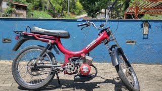 ROLÊ ACELERANDO PELA ESTRADA🛣️: MOBILETE 2 TEMPOS MOBY BIKELETE, MOTOR 49CC🛣️