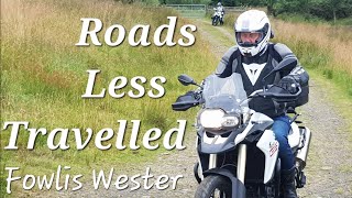 Fowlis Wester, Perthshire. "Roads less Travelled". #adventure #motorcycle #bike #scotland #motovlog