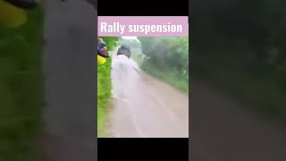 Insane rally suspension 😮