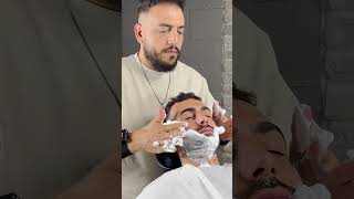 TRADITIONAL TURKISH BARBER ASMR / BARBR STRAIGHT RAZOR SHAVE