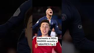 Realmente el REAL MADRID necesita a MBAPPE??🐢🇫🇷⚽️ #futbol #realmadrid #shorts