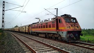 DDU Wap-4 Screaming 03466 Intercity Express destroyed a curve on its furious mood||MLDT-HWH||ER