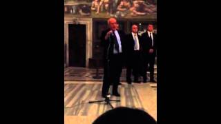 Antonio Paolucci presenta l'illuminazione della Cappella Sistina di Osram