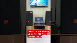 Bộ dàn karaoke gia đình chỉ hơn 12 triệu #karaoke #loa