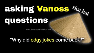 why vanoss started making edgy jokes again as explained by him