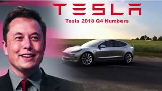 Tesla Model 3 2018 Q4 Record Setting Production and Delivery Numbers