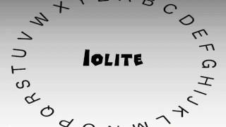 How to Say or Pronounce Iolite