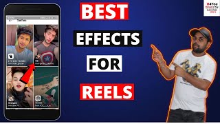 Best Effects For Instagram Reels 🕺💃 | How To Use Instagram Reels Effects 2023 Hindi | Reels Effects