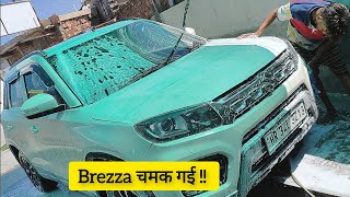 Maruti Brezza Car Foam Wash - @Eaglecarwashing