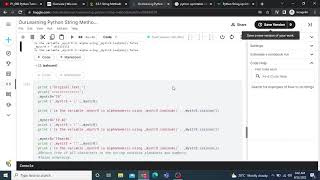 P1_006 Python Tutorial Part 5 - String Methods