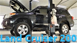 Toyota Land Cruiser 200 4.5D 2012 - Замена форсунок, проблема с AHC