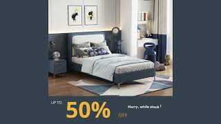 EOFY Sale Is Here. Up to 50% off High-Quality Beds, Modern Furniture, Home Decor, and More.