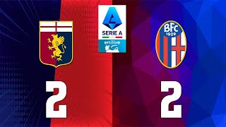 GENOA-BOLOGNA 2:2 | Tira brutta aria per entrambe le squadre... | Ne ho per TUTTI! 🤬