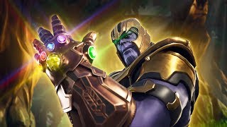 ¡Victoria con Thanos! | Fortnite Battle Royale Gameplay