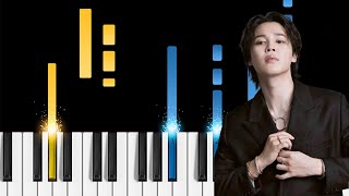 Jimin - Who - Easy Piano Tutorial