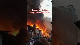 Kebakaran Di Jatayu Kebayoran Lama Rabu 04/10/23