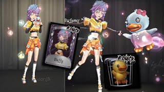 PERFUMER GAMEPLAY | BUFFY NEW (A) SKIN with PET Tiny B.Duck | B.DUCK CROSSOVER PART 2 | Identity V