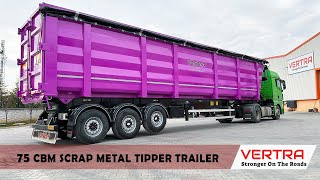 NEW - SCRAP METAL TIPPER TRAILER - 2024