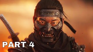 GHOST OF TSUSHIMA Gameplay Walkthrough Part 4 FULL GAME - THE TALE OF RYUZO