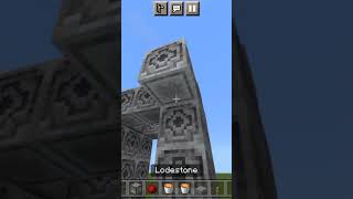 Minecraft Lava Door Build| #shorts #minecraft