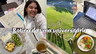 ROTINA DE UMA UNIVERSITÁRIA #34 | Diário da Greve | episódio 2 | volta repentina & férias do estágio