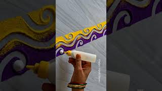 Diwali rangoli designs | Diwali door side  rangoli | Diwali Border rangoli designs | rangoli designs