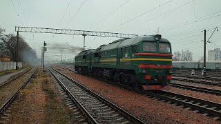 Маневри та відправлення тепловозу 2М62-1014