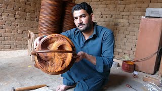 Making an Wooden Basket With Amazing Skill