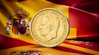 📢 Unveiling the Majesty👑Rare King Juan Carlos I 1992💎10 Pesetas Coin💰