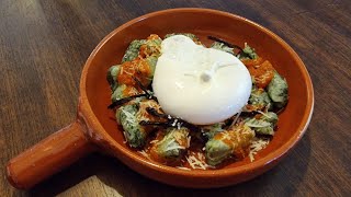 Ñoquis de ESPINACAS con SALSA de tomate y BURRATA PASO A PASO👉Descarga la receta👇