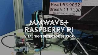 mmWave Vital Signs Sensing with Raspberry Pi (VSD)