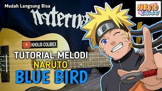 Tutorial Melodi Naruto - Blue Bird versi Kentrung Senar 4 | By Kholis Colibex