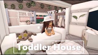 Toddler house speedbuild | Roblox-Bloxburg