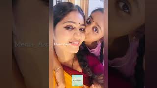 Chellamma serial actress Kanmani and anshitha insta reels #shorts