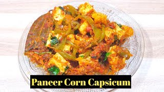 Dhaba style paneer capsicum | Quick paneer recipe | Paneer Sabzi | The Belly Delight