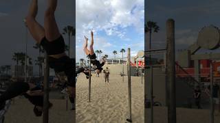 “YOU’RE A GODDESS” #venicebeach #freestylecalisthenics #ramiswanders