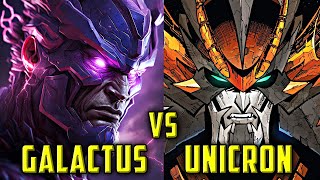 GALACTUS vs UNICRON | ¿Quién Ganaría? | EPIC VERSUS