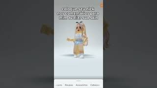 coloque seu nick nos comentários para mim avaliar sua skin