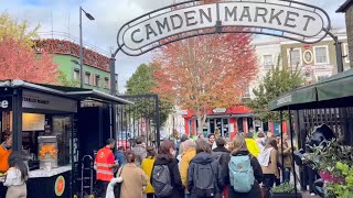 Camden town London Christmas 2022  | walking tour