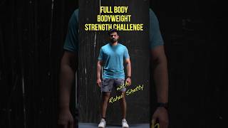 Full body - Bodyweight Strength Challenge | @cult.official  #shorts