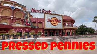 Hard Rock Cafe Pressed Pennies | Universal's City Walk